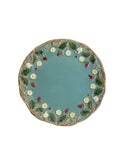Au Bain Marie Paris George Sand Turquoise Dessert Plate Weston Table