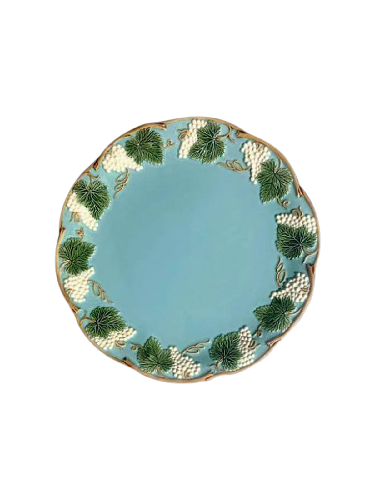 Au Bain Marie Paris George Sand Turquoise Dinner Plate Weston Table