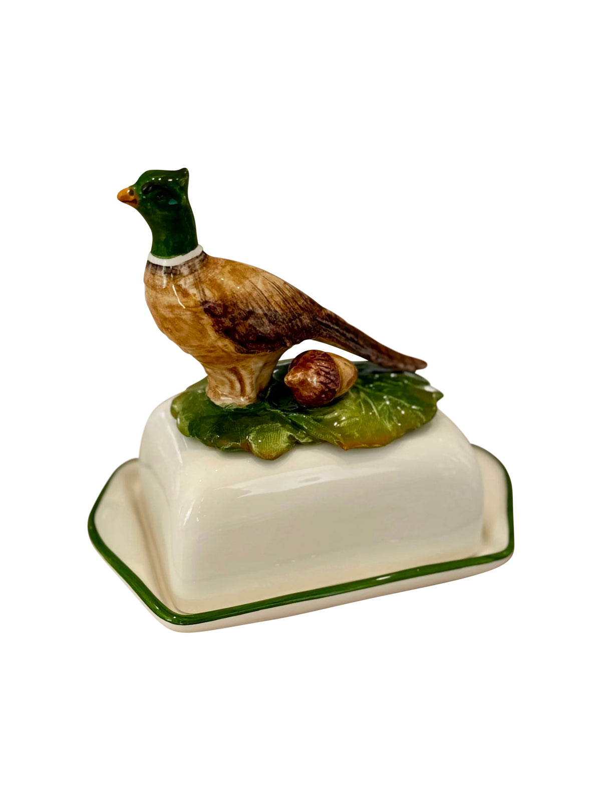 Au Bain Marie Paris Pheasants Butter Dish Weston Table