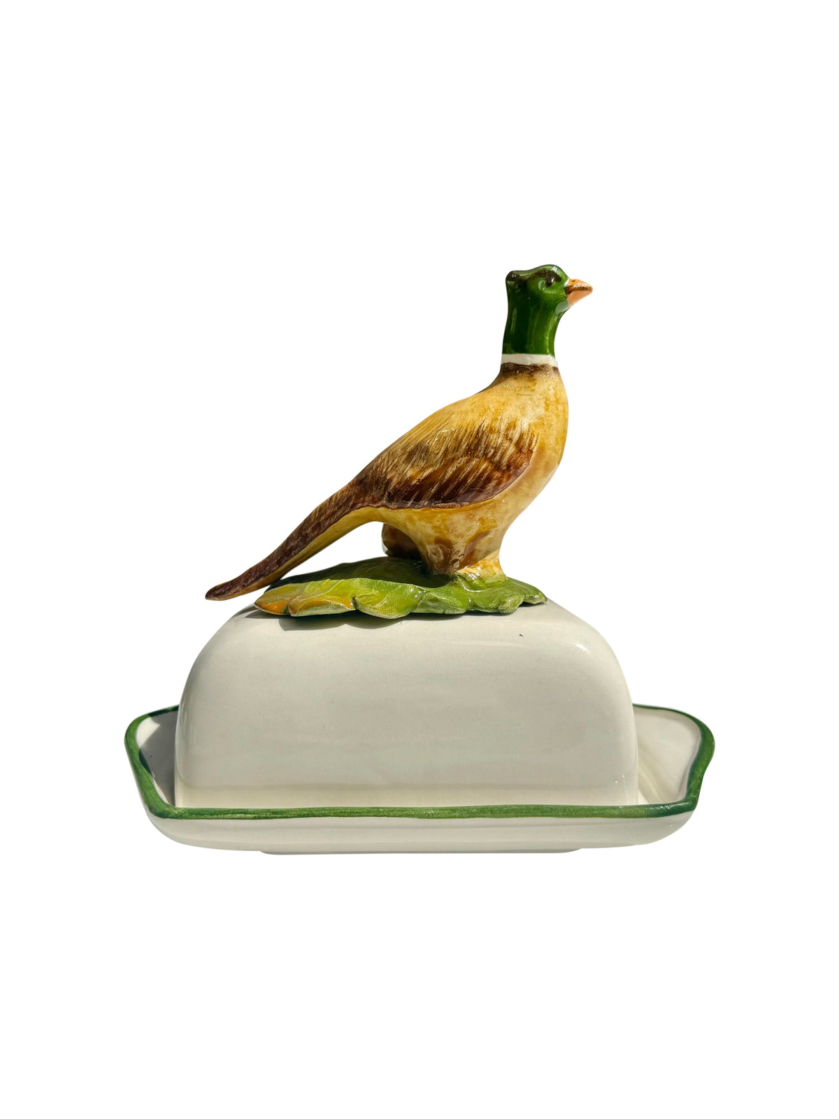 Au Bain Marie Paris Pheasants Butter Dish Weston Table