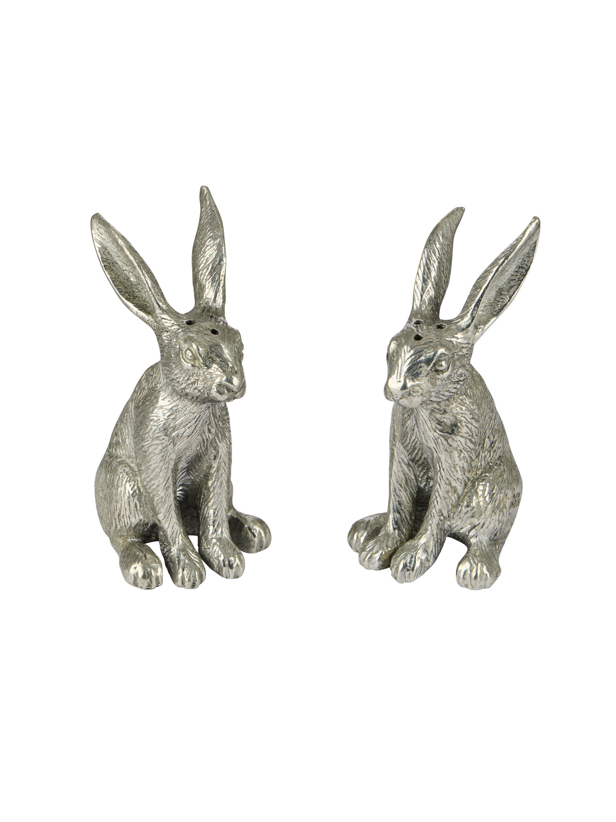 Au Bain Marie Rabbit Pewter Salt & Pepper Shakers Weston Table