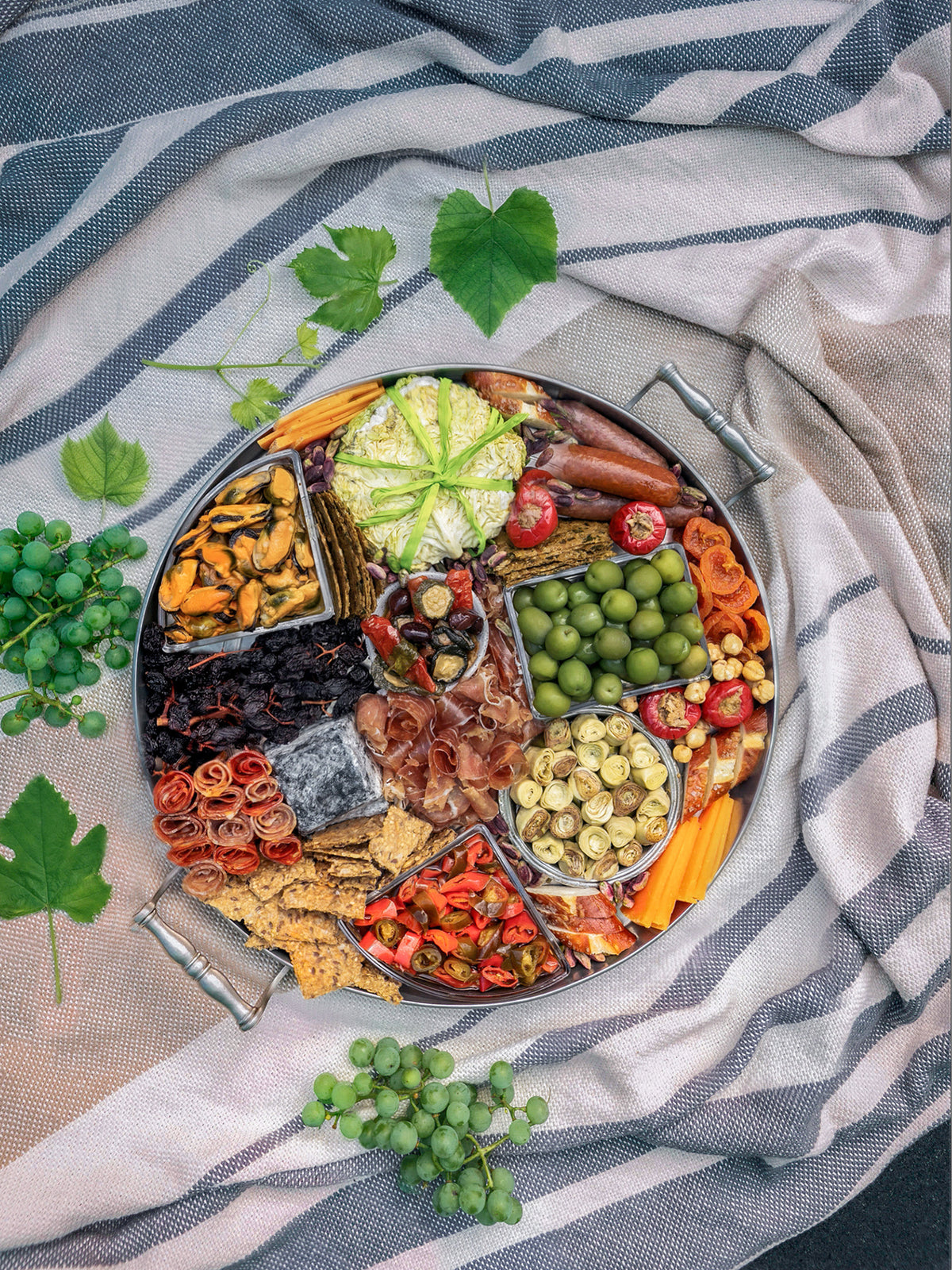 Autumn Charcuterie and Cheese Platter