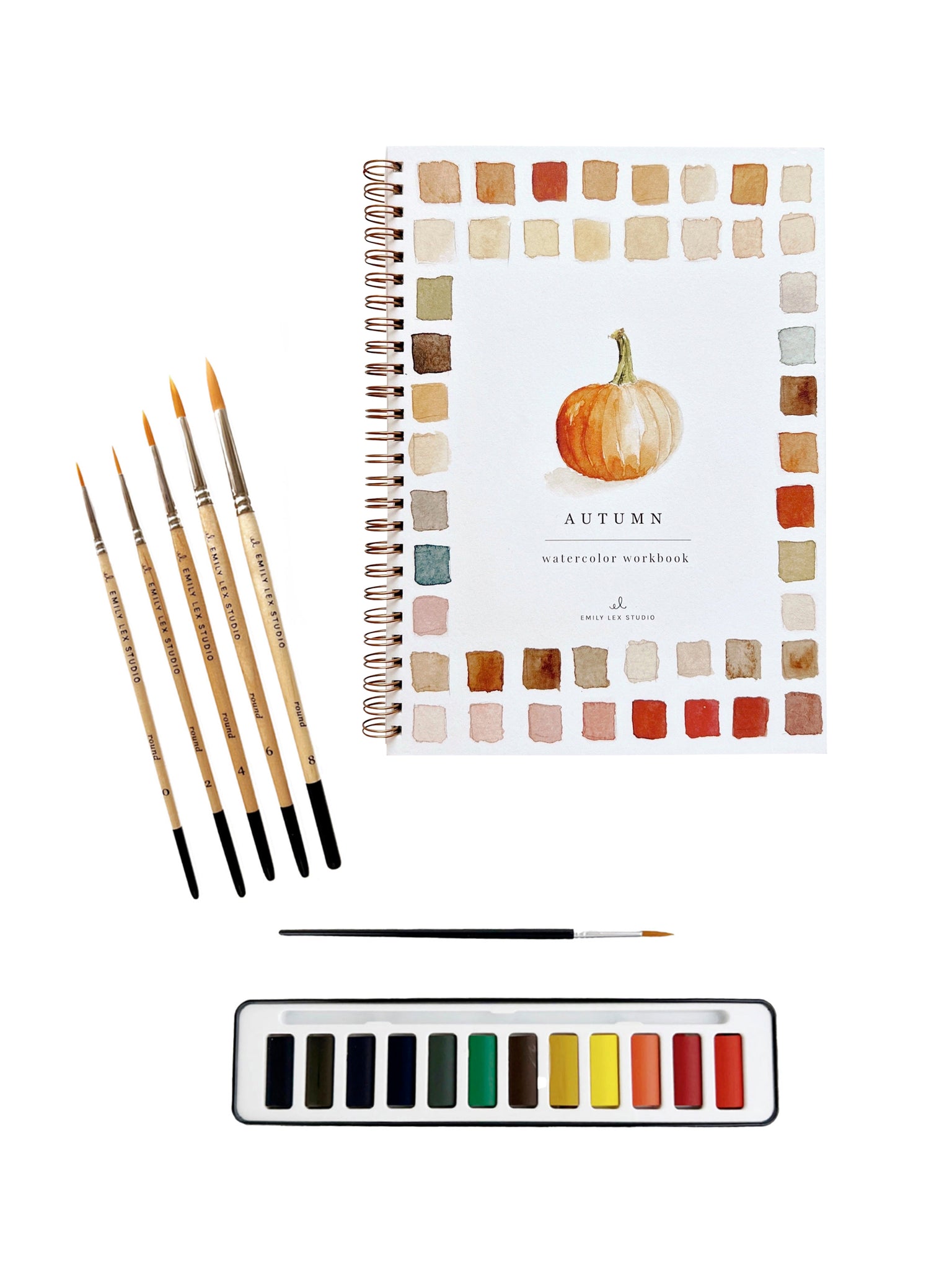 Autumn Watercolor Gift Set Weston Table