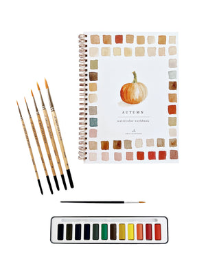  Autumn Watercolor Gift Set Weston Table 
