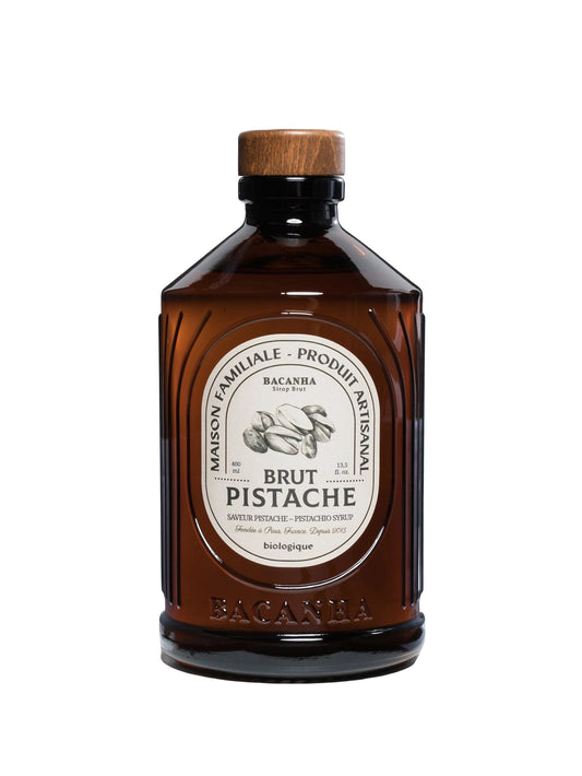 Bacanha Organic Raw Pistachio Syrup Weston Table SP