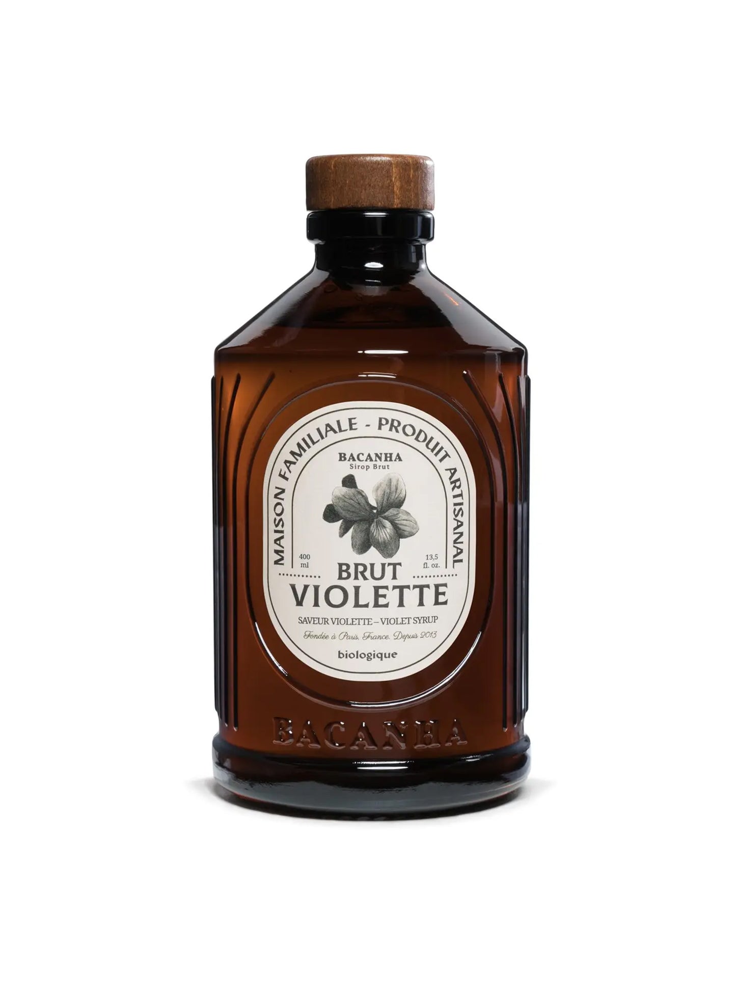 Bacanha Organic Raw Violet Syrup Weston Table