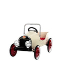Baghera Ride-On Classic Pedal Car White Weston Table