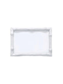 Bamboo Pearl White Picture Frame 4 x 6 Weston Table