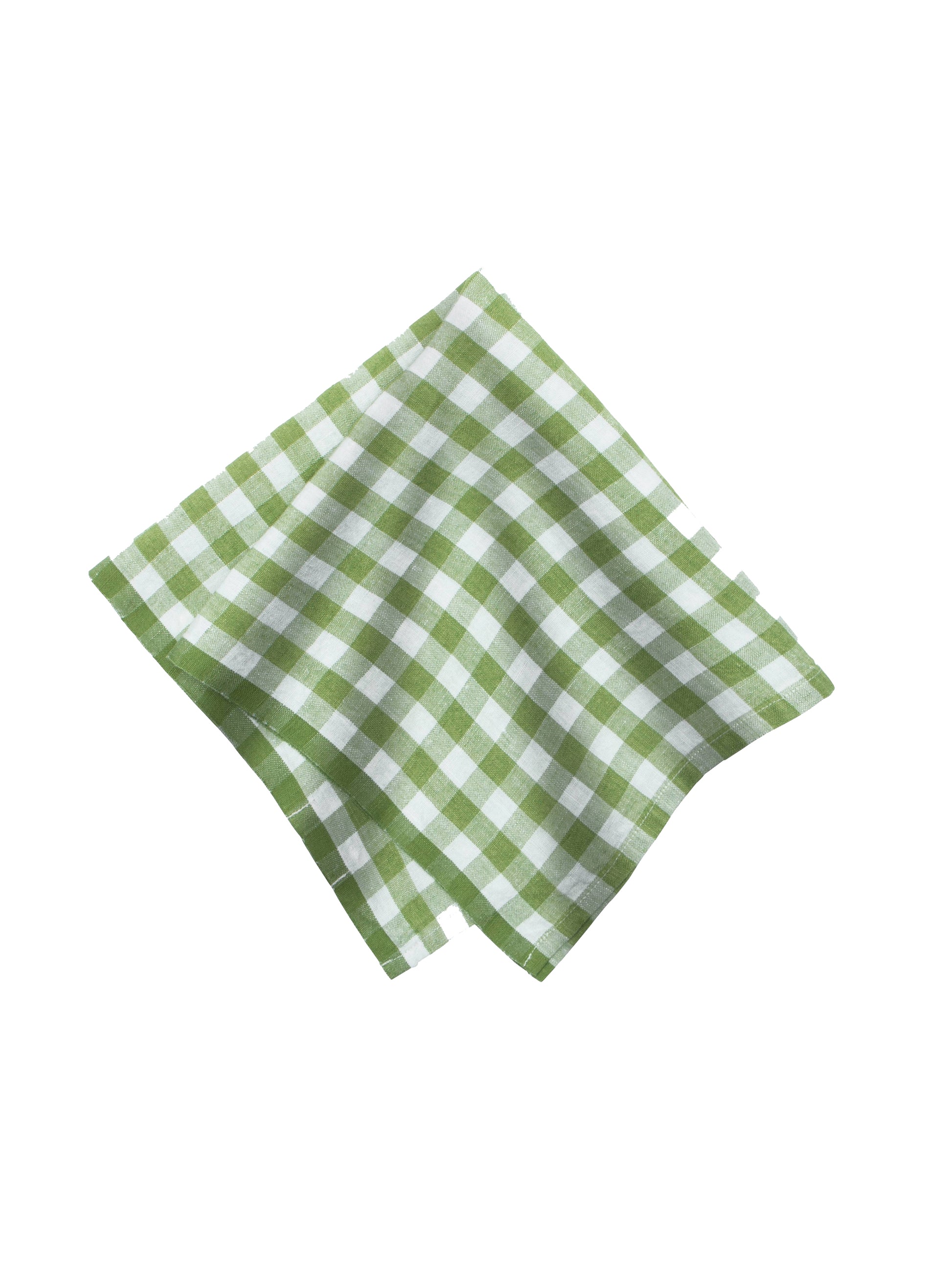 Basil Gingham Picnic Napkin Set Weston Table