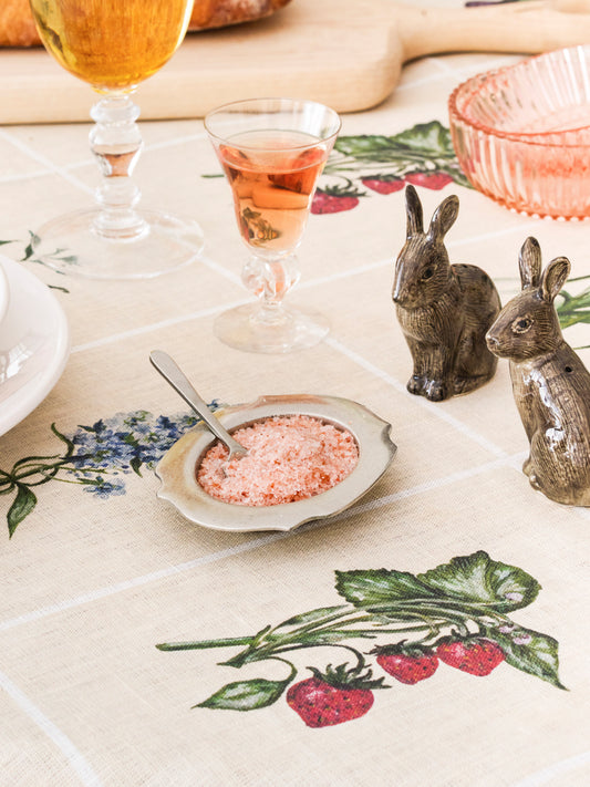 Beehive Handmade Salt Cellar & Spoon Weston Table
