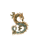 Bejeweled Dragon Brooch Weston Table