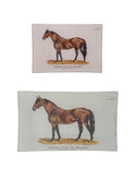 Bellweather Derby Day Thoroughbred Decoupage Tray Weston Table