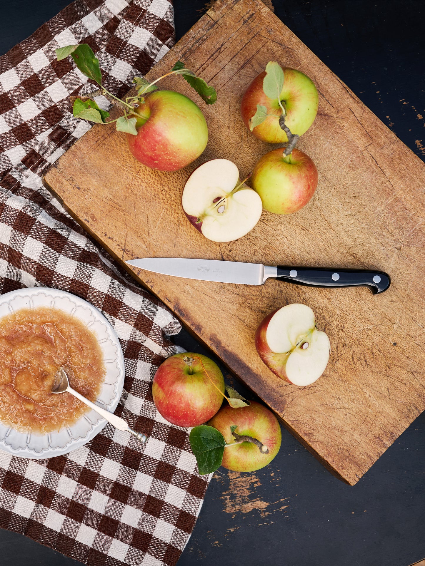 Berti Cutlery Black Insieme Lucite Knives Paring Knife Weston Table