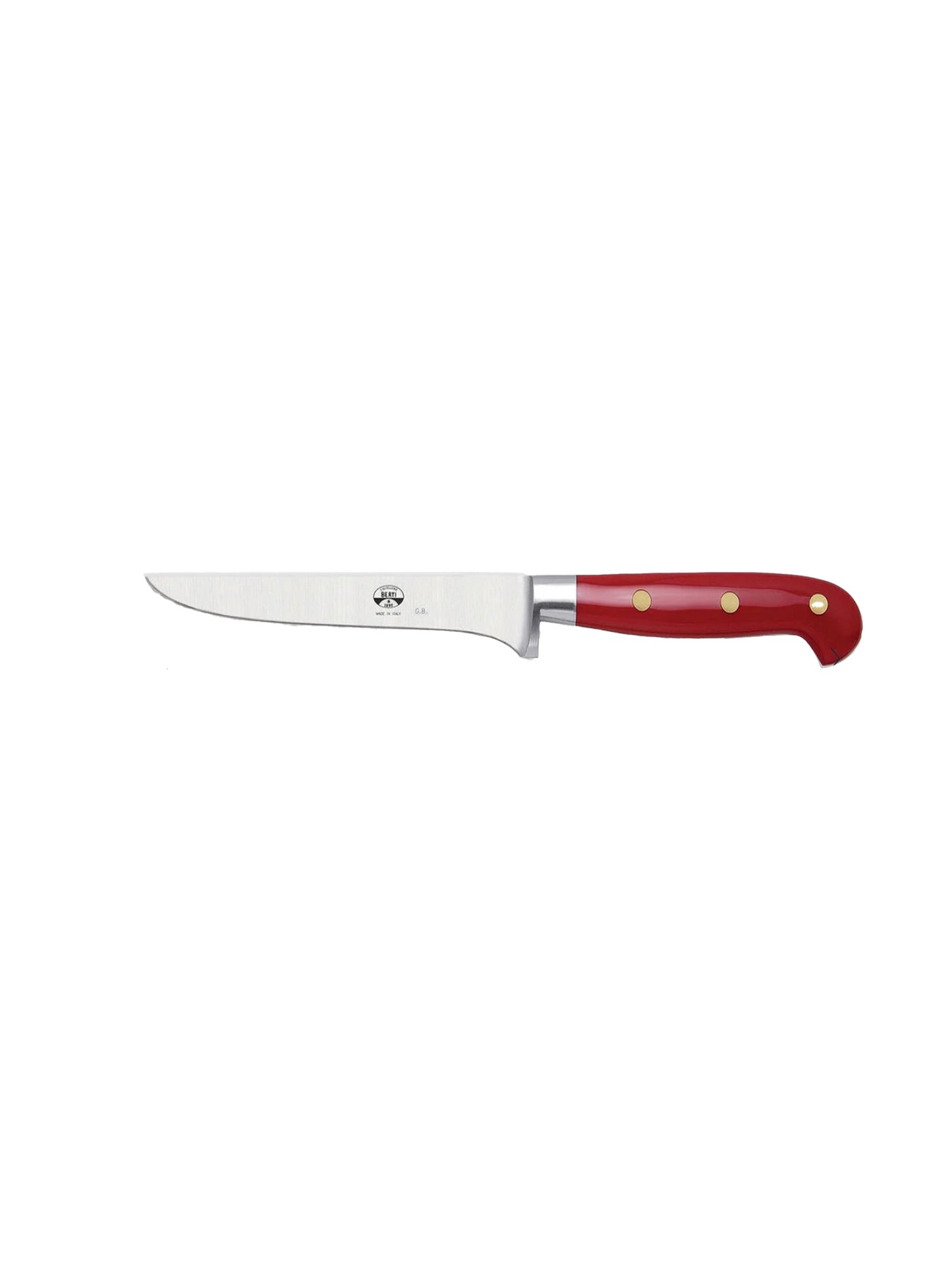 Berti Red Lucite Boning Knife Weston Table