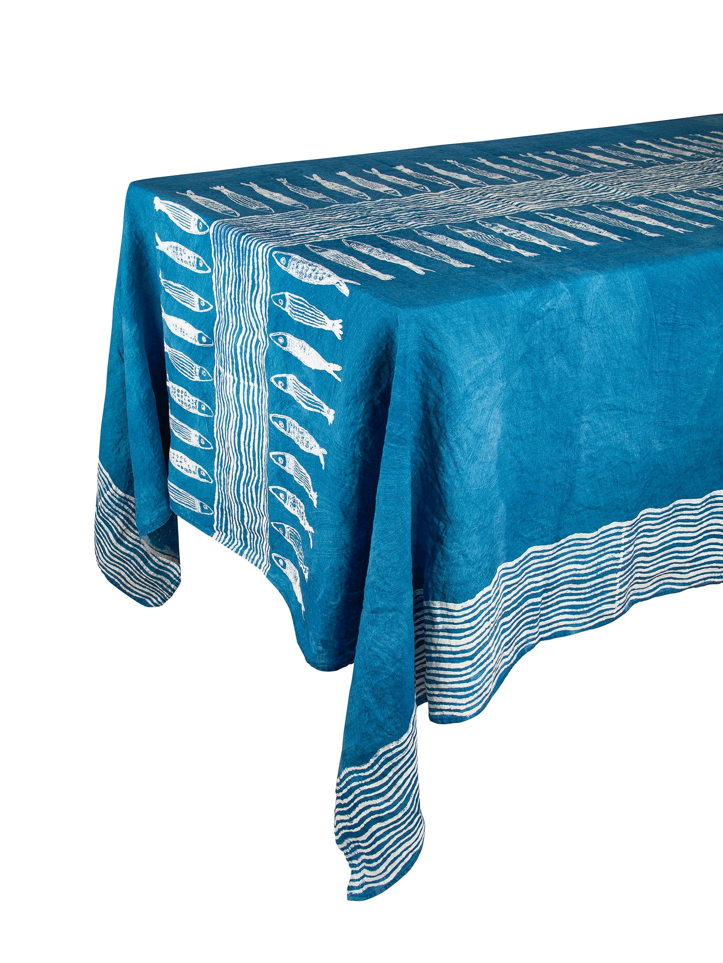 Bertozzi Fish Marine Linen Collection Weston Table