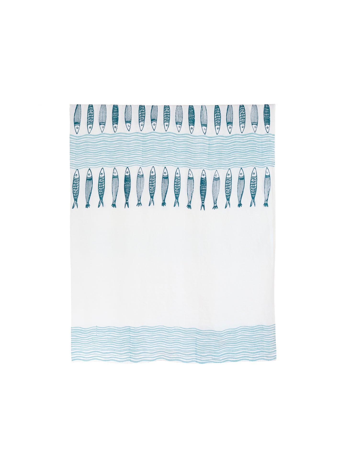 Bertozzi Panarea Wave Linen Tablecloth Weston Table