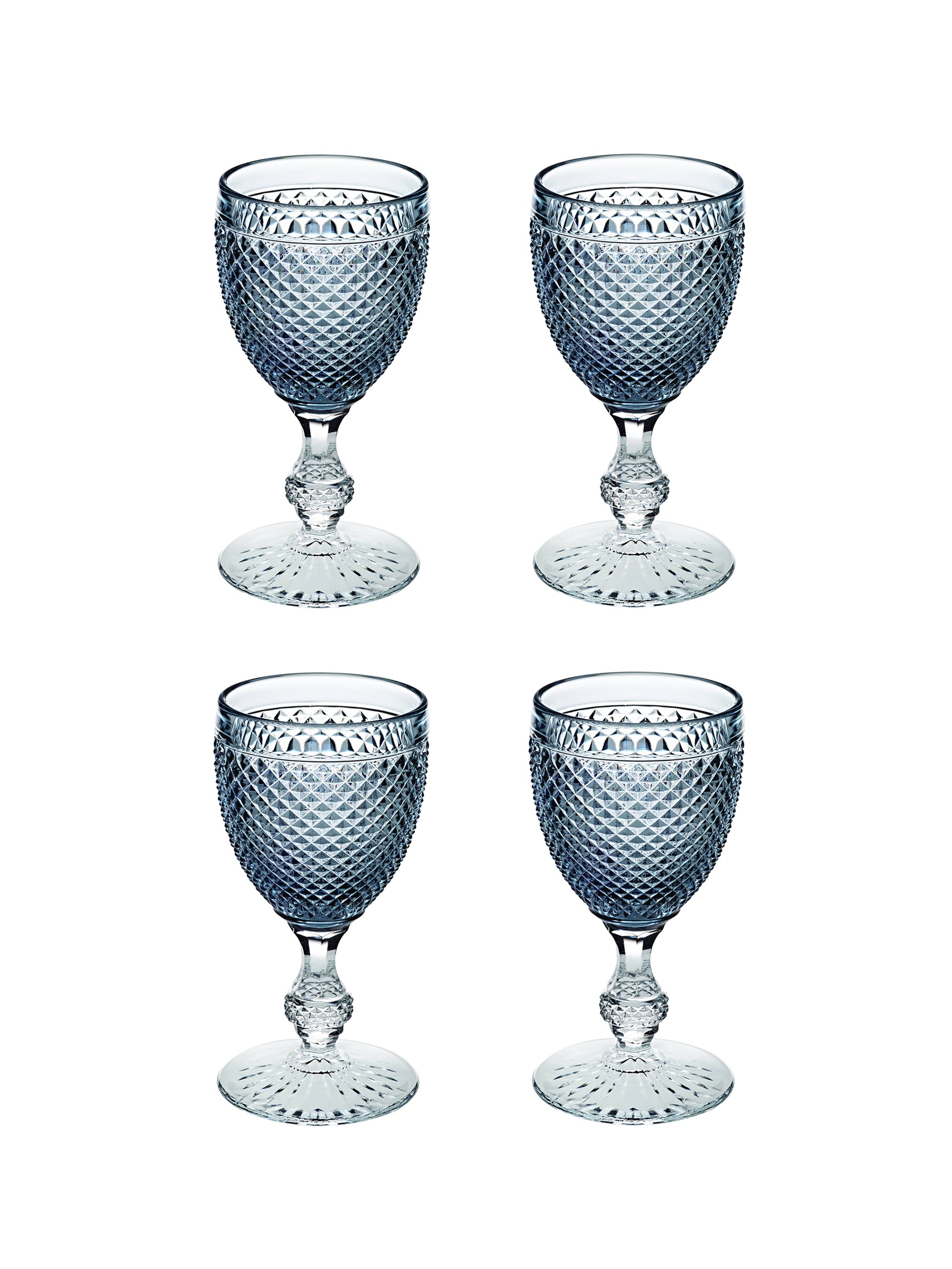 Bicos Bicolor Grey Goblets Weston Table