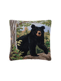 Black Bear Landscape Hook Pillow Weston Table SP