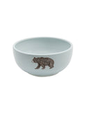 Black Bear Ceramic Bowl Large White Weston Table 