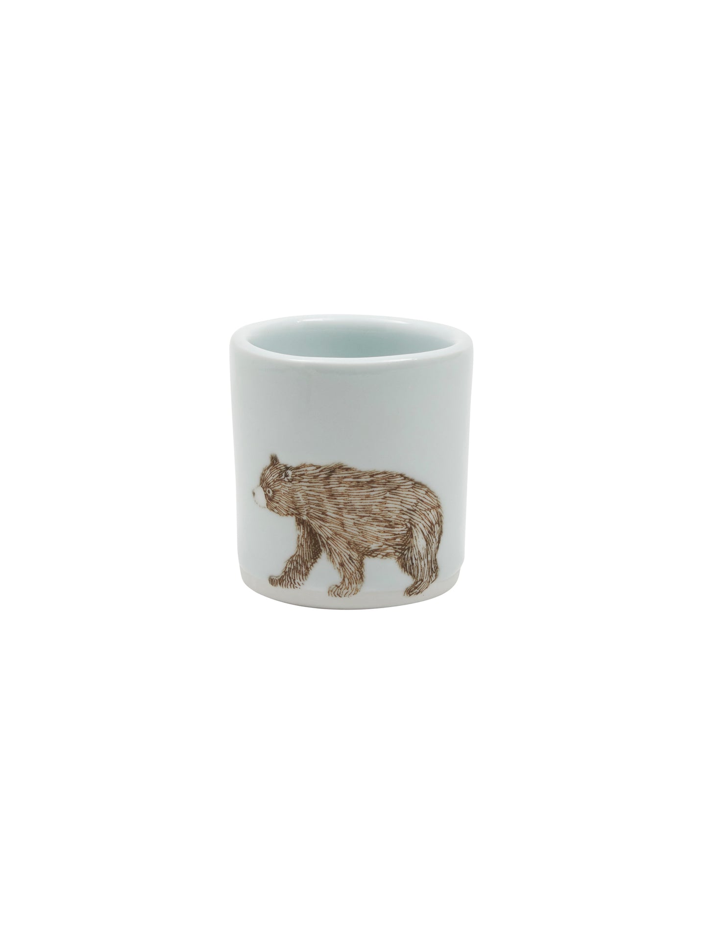 Black Bear Small Cup White Weston Table