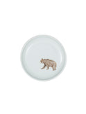 Black Bear Ceramic Plate Small White Weston Table