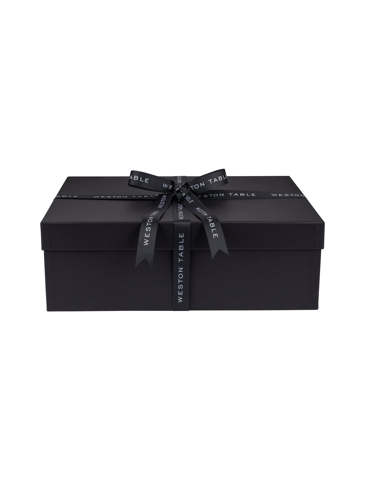 Black Gift Box with Lid Weston Table