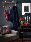 Black Watch Tartan Throw Weston Table