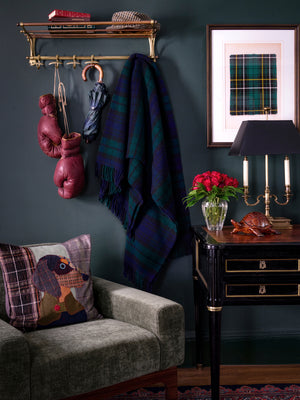  Black Watch Tartan Throw Weston Table 