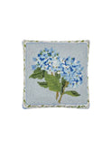 Blue Hydrangea Throw Pillow