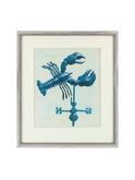 Blue Lobster Weathervane Monotype Weston Table