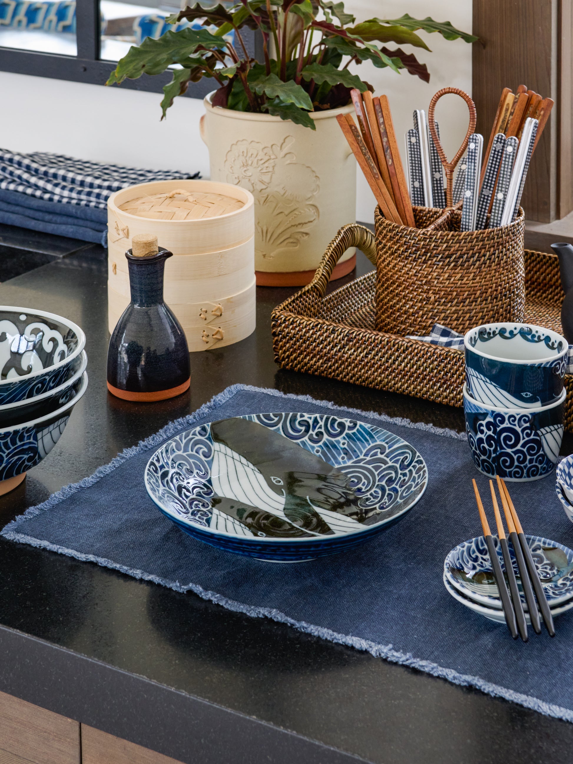 Blue Whale Low Profile Bowl Weston Table