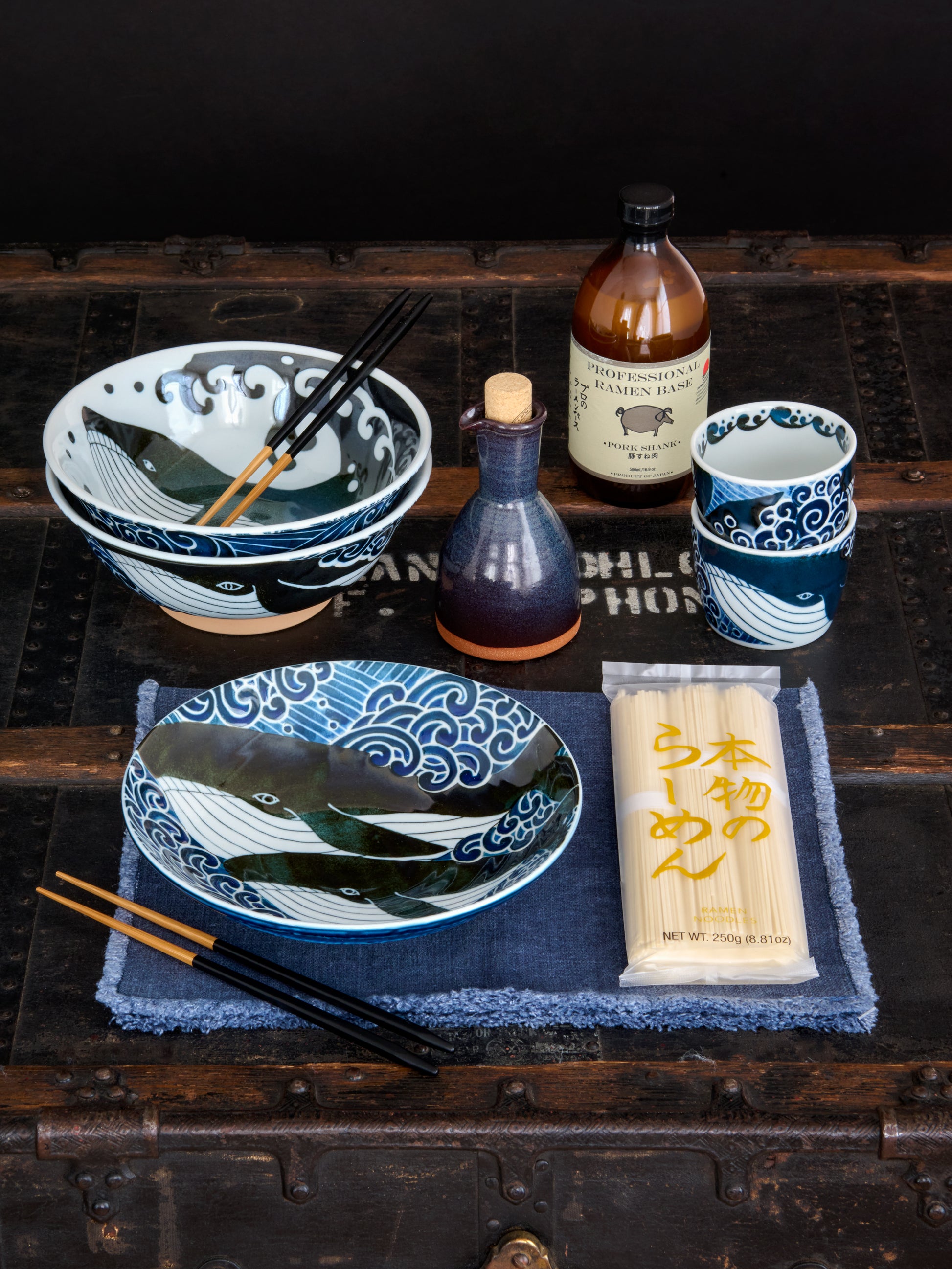 Blue Whale Ramen Set Weston Table