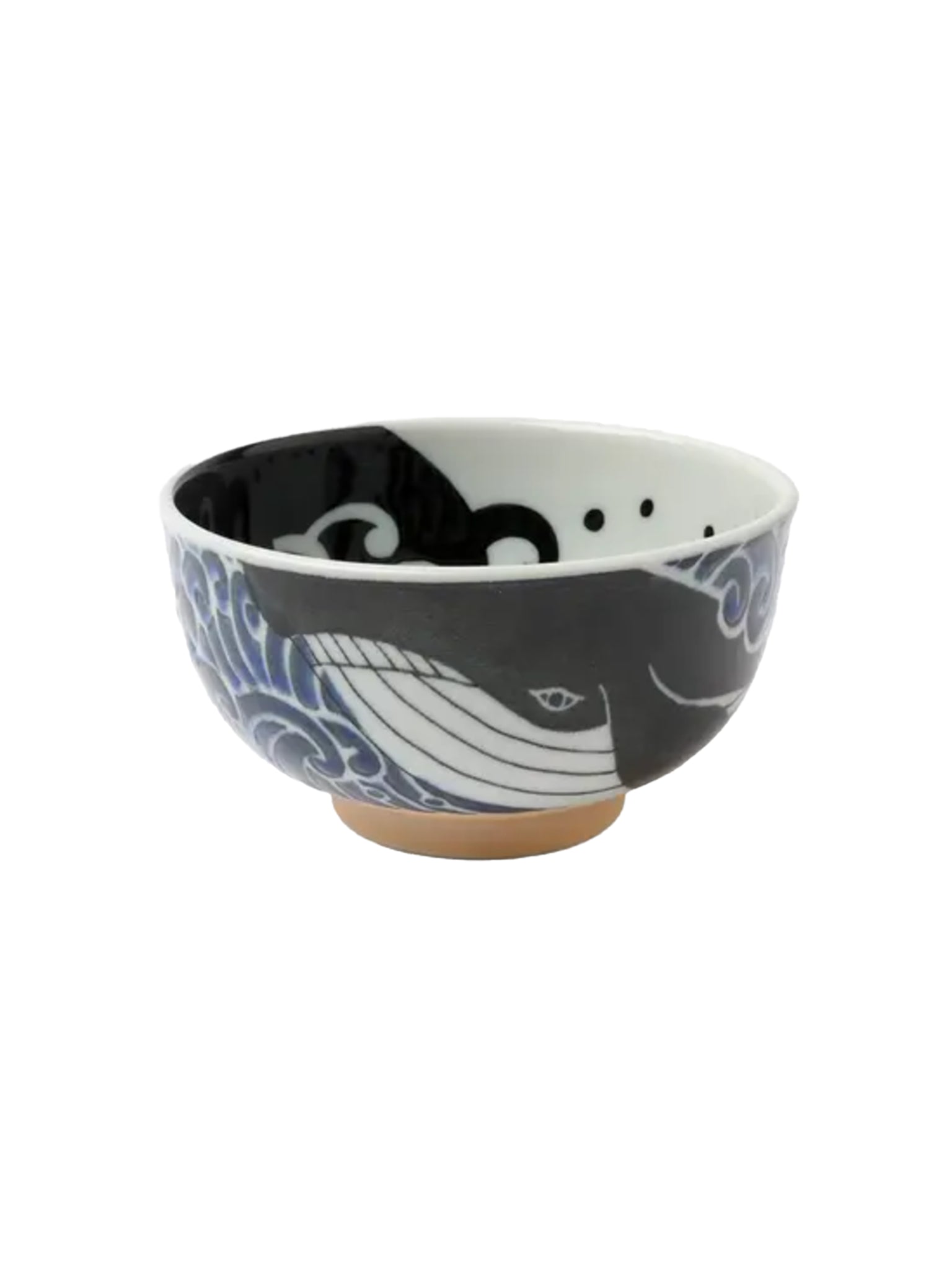 Blue Whale Waves Miso Soup Bowl Weston Table