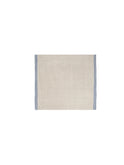 Blue and White Stripe Flax Linen Napkin Set