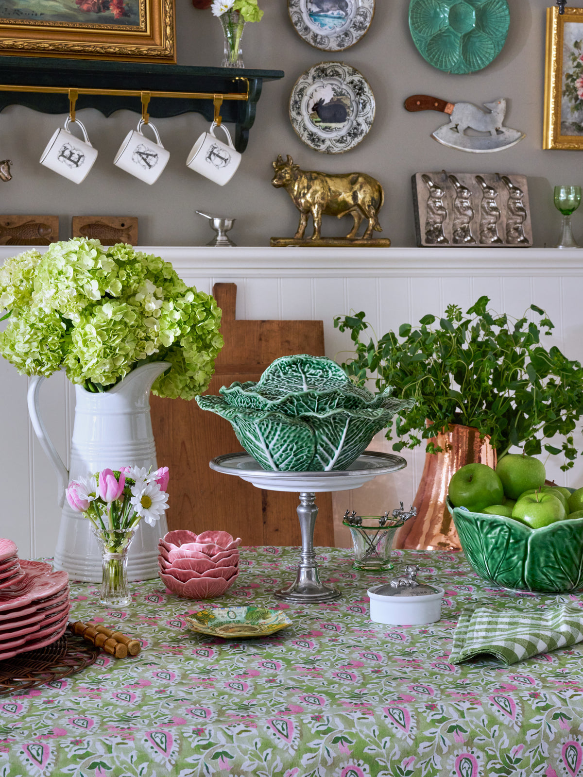 Bordallo Pinheiro 2 Quart Cabbage Tureen Weston Table