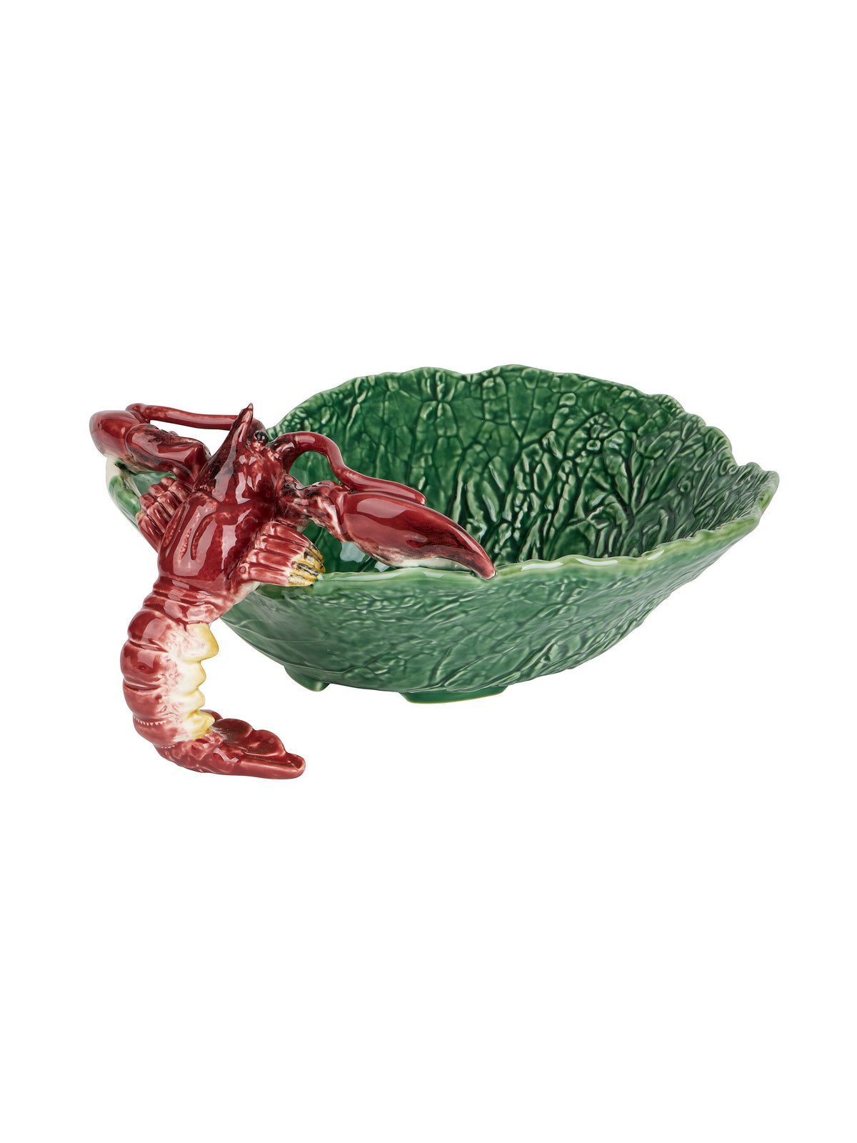 Bordallo Pinheiro Cabbage with Lobsters Salad Bowl Weston Table