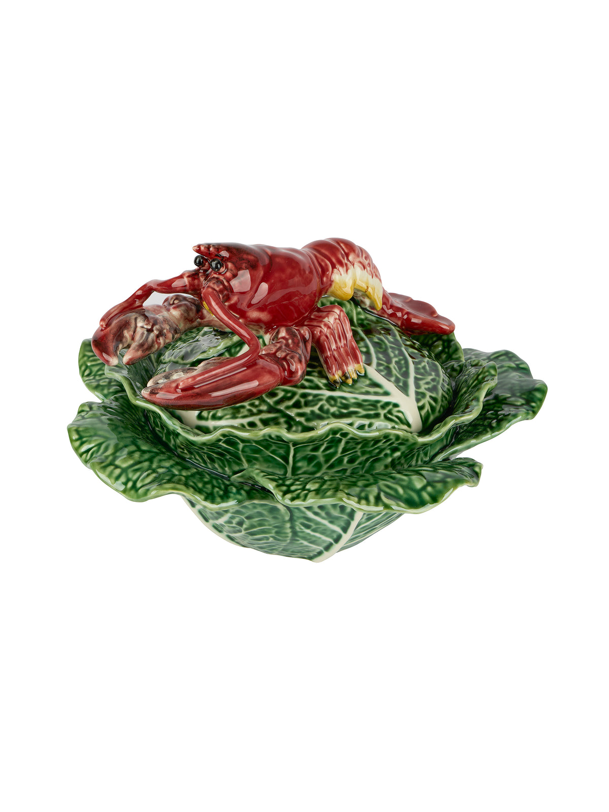 Bordallo Pinheiro Cabbage with Lobsters Tureen Weston Table