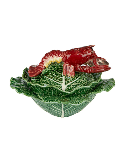 Bordallo Pinheiro Cabbage with Lobsters Tureen Weston Table