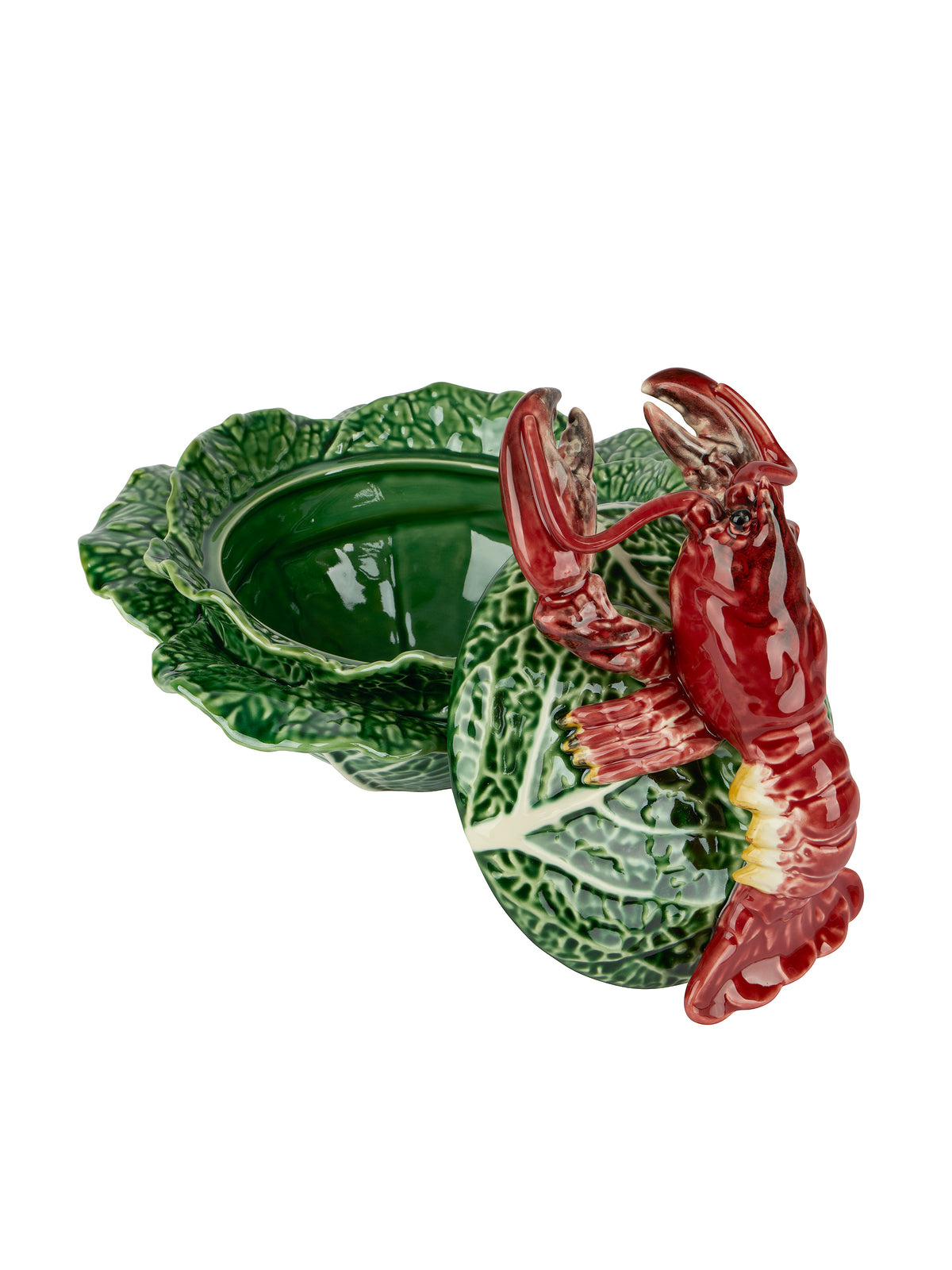 Bordallo Pinheiro Cabbage with Lobsters Tureen Weston Table