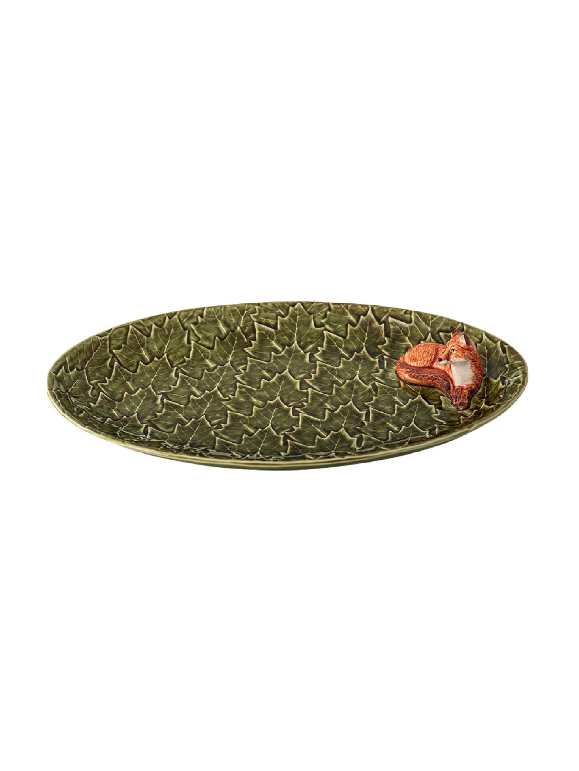 Bordallo Pinheiro Fox Oval Serving Platter Weston Table