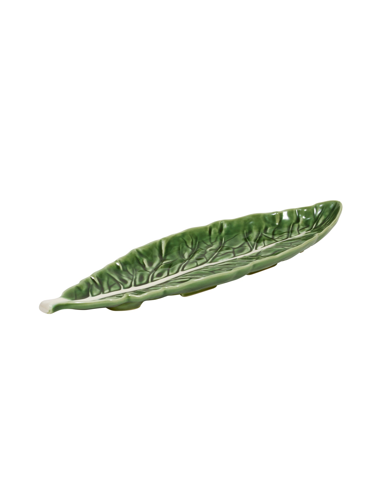 Bordallo Pinheiro Narrow Cabbage Leaf Weston Table