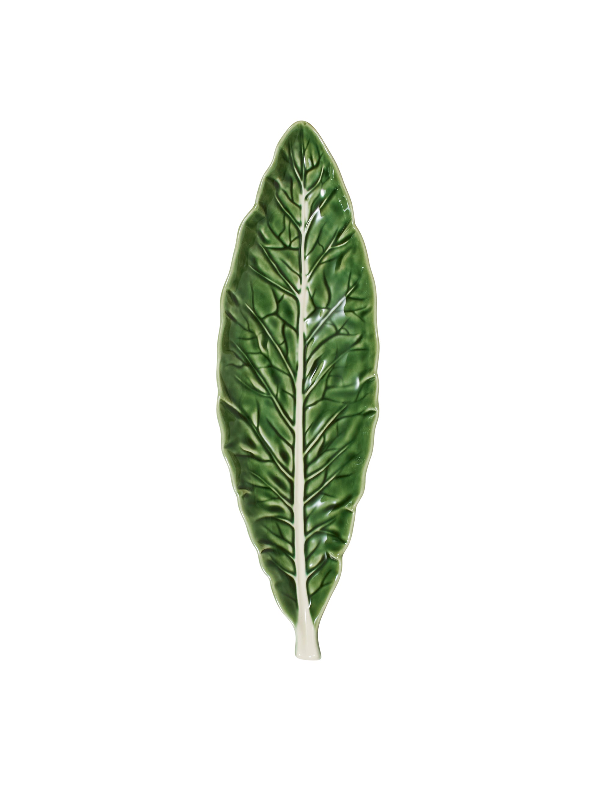 Bordallo Pinheiro Narrow Cabbage Leaf Weston Table