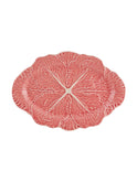 Bordallo Pinheiro Pink Cabbage 14" Oval Platter Weston Table