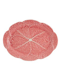 Bordallo Pinheiro Pink Cabbage 17" Oval Platter Weston Table
