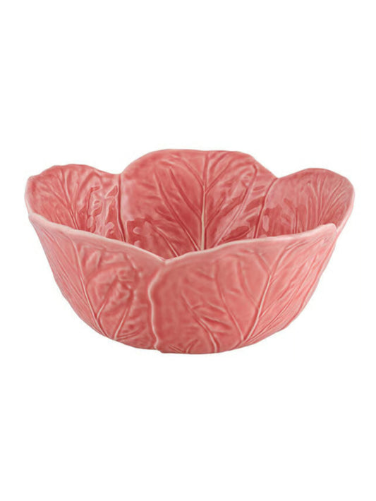 Bordallo Pinheiro Pink Cabbage Salad Bowl Weston Table