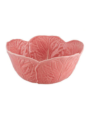  Bordallo Pinheiro Pink Cabbage Salad Bowl Weston Table 