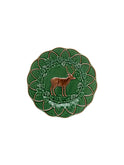 Bordallo Pinheiro Woods Snack Plate Deer Weston Table