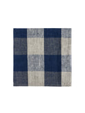 Boston Navy Check Linen Collection Napkins Weston Table
