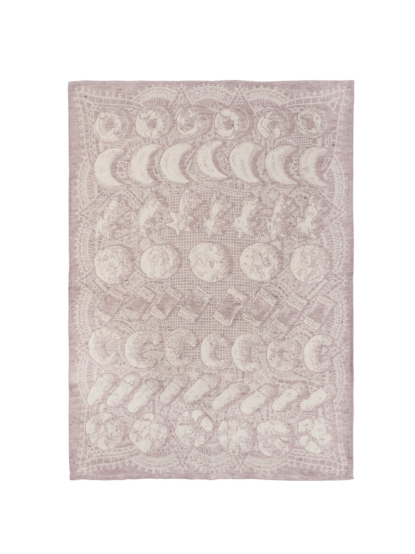 Boulangerie Amethyst Linen Kitchen Towel Weston Table