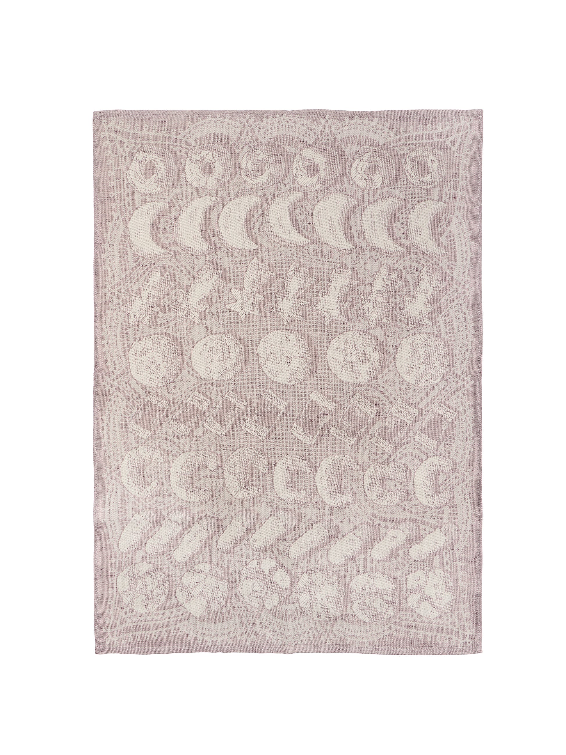 Boulangerie Amethyst Linen Kitchen Towel Weston Table